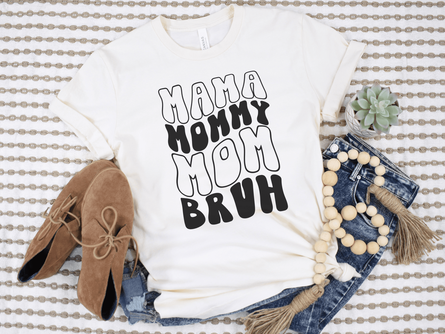 Mama Mommy Mom Bruh Graphic Tee