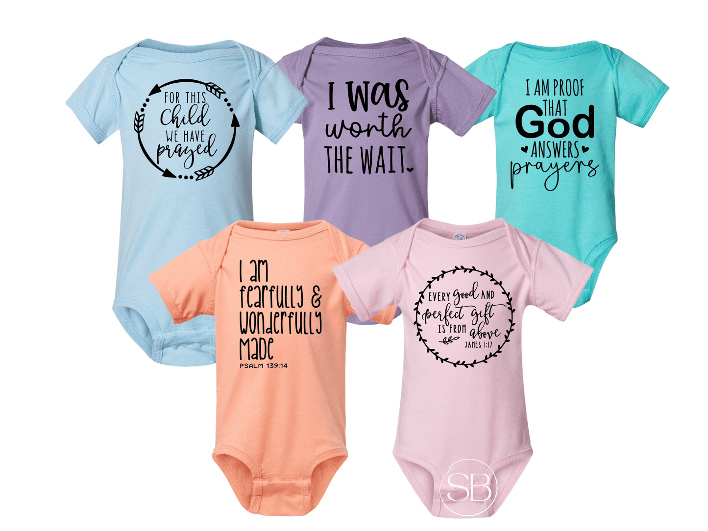 Every Good & Perfect Gift is From Above Baby Bodysuit