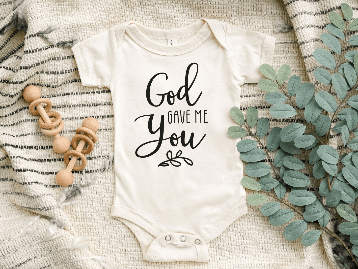God Gave Me You Baby Bodysuit
