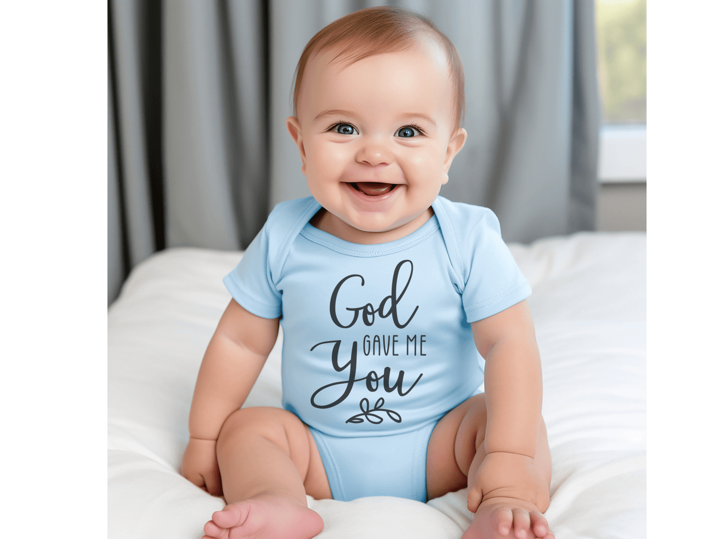God Gave Me You Baby Bodysuit