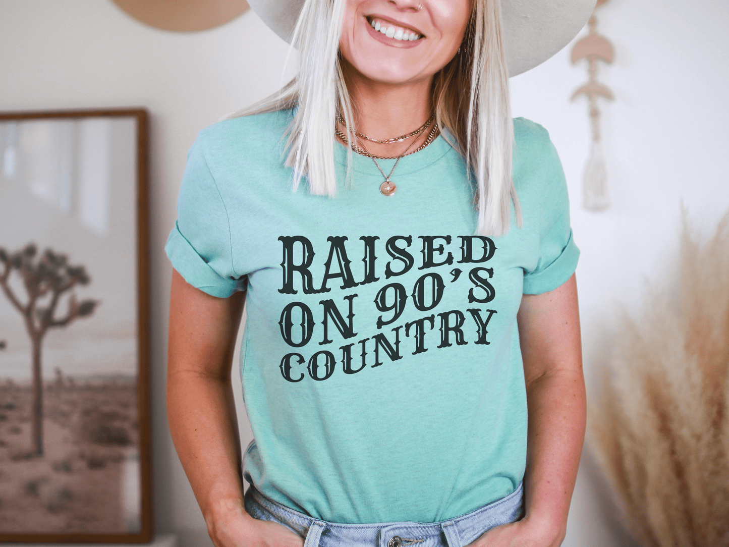 Raised on 90's Country Graphic Tee