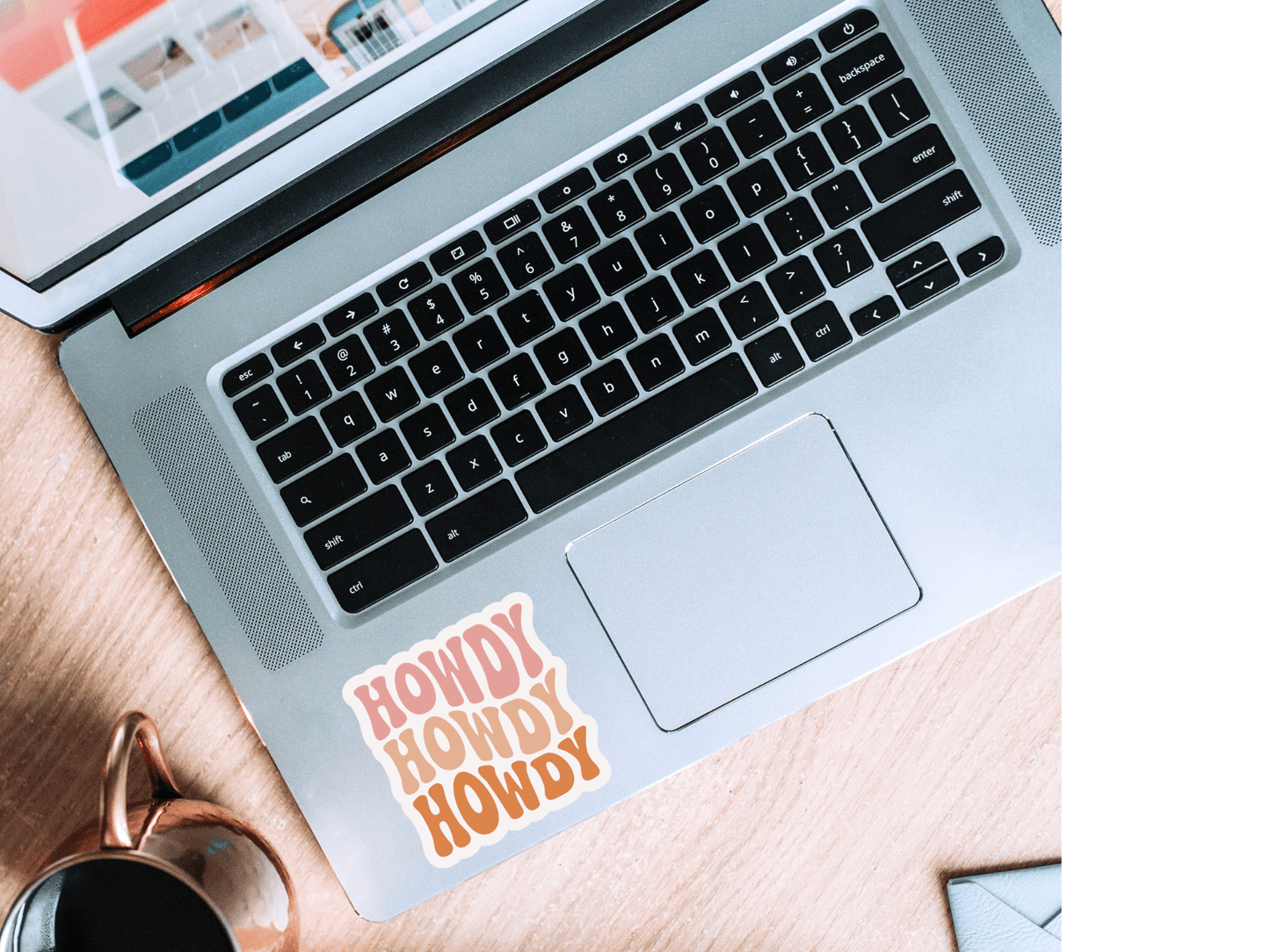 Howdy Waterproof Vinyl Sticker