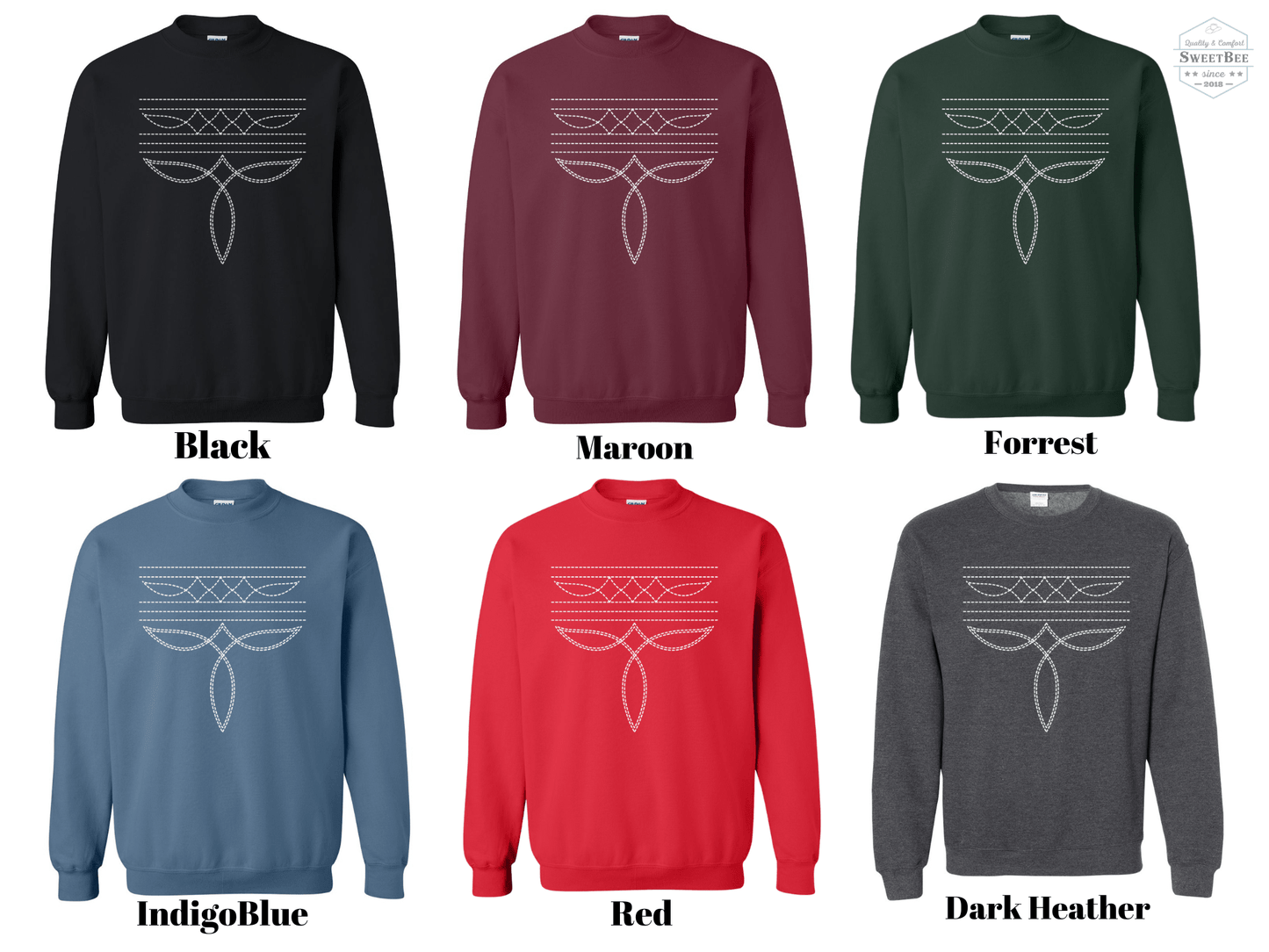 Boot Stitch #2 Sweatshirt