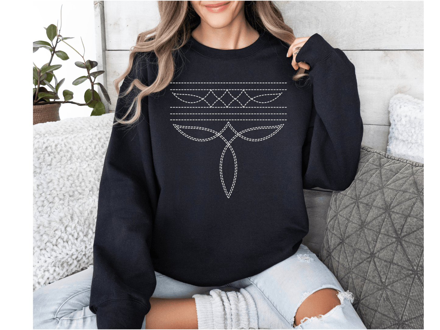 Boot Stitch #2 Sweatshirt