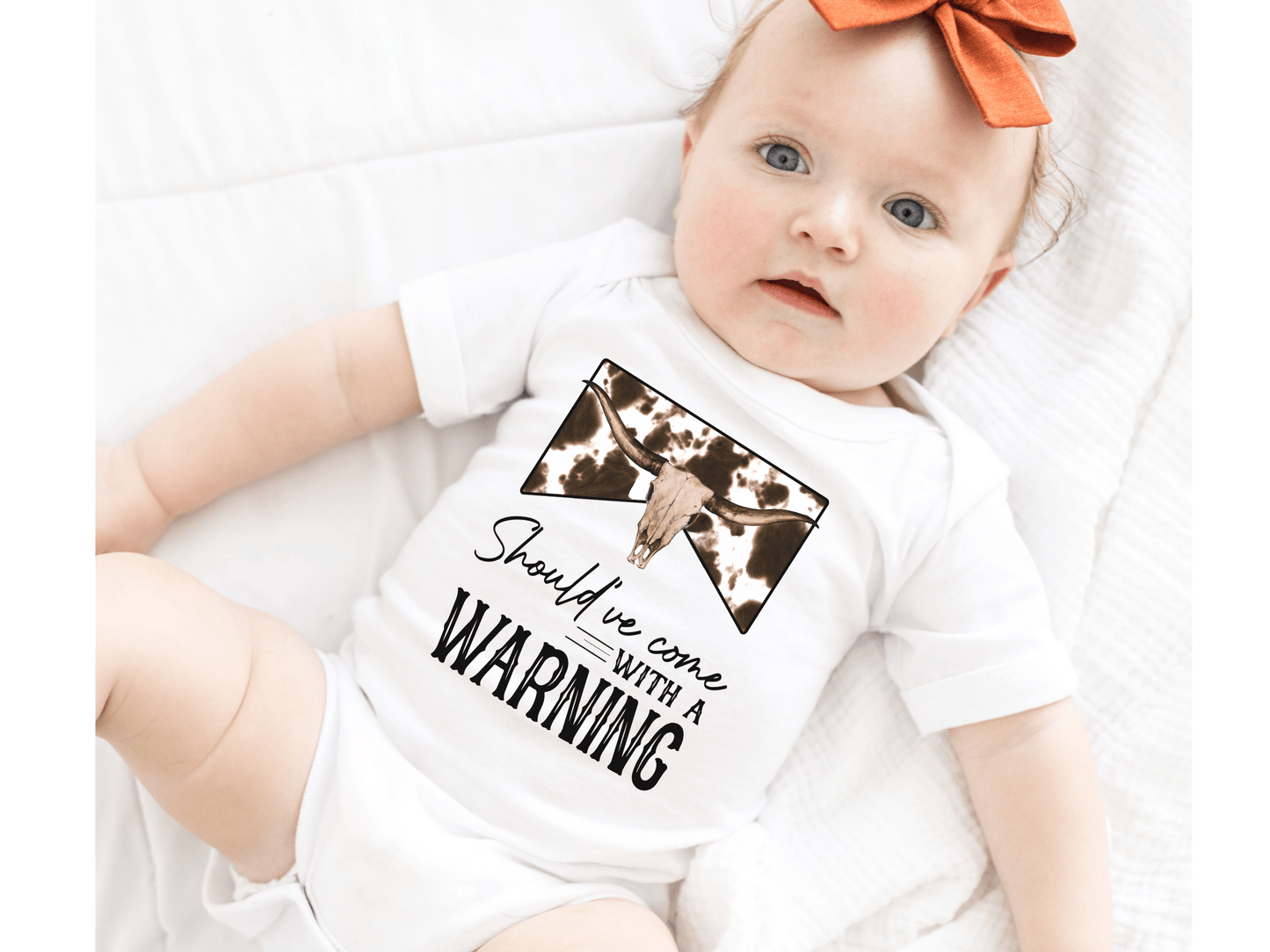 Should've Come With a Warning Baby Bodysuit