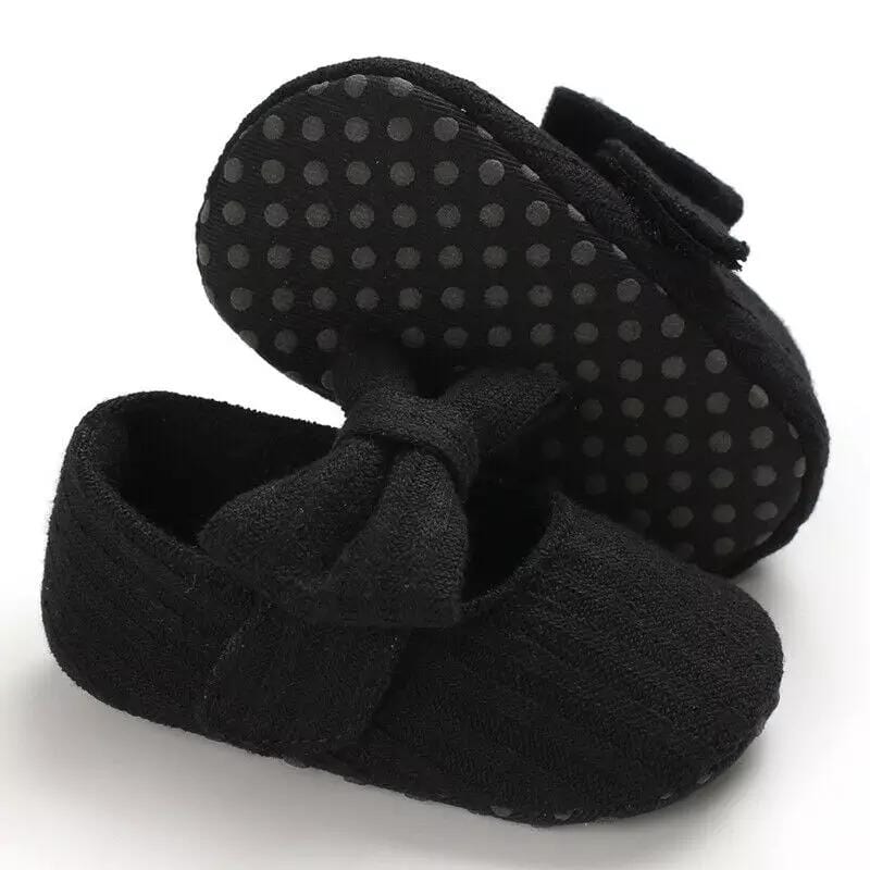 Black Bowknot Shoe