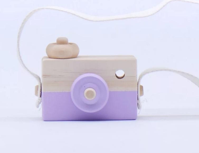 Wooden Play Camera