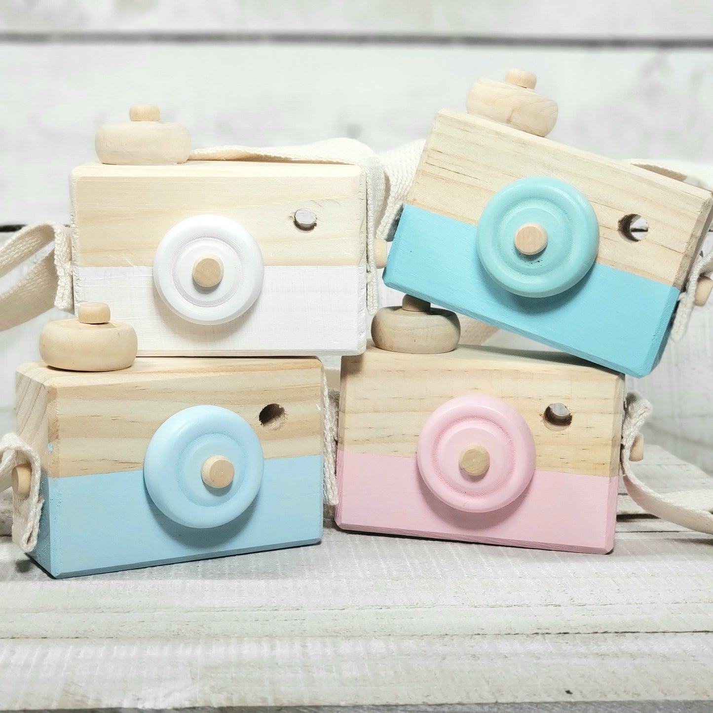 Wooden Play Camera