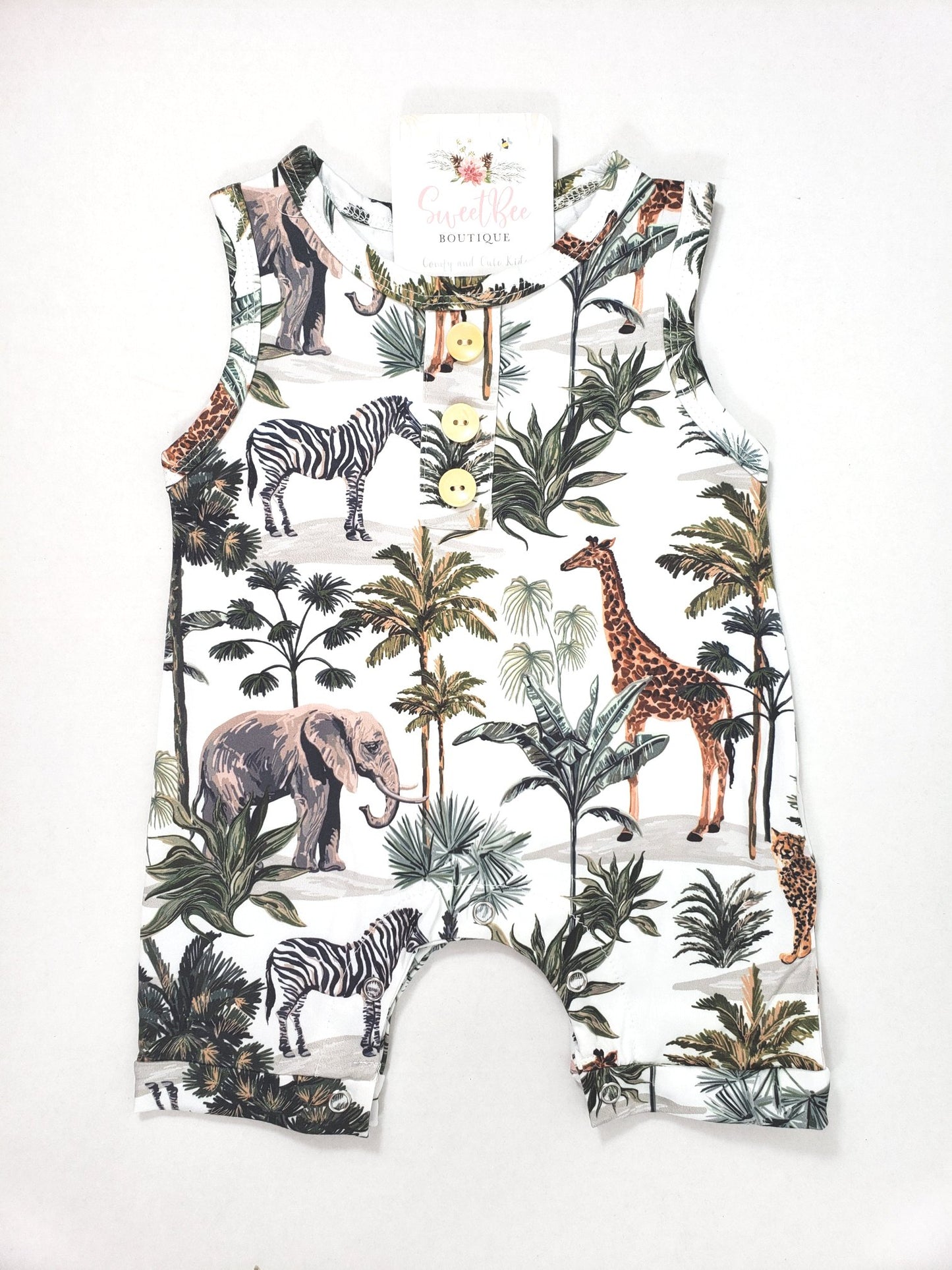 Safari Fun Romper