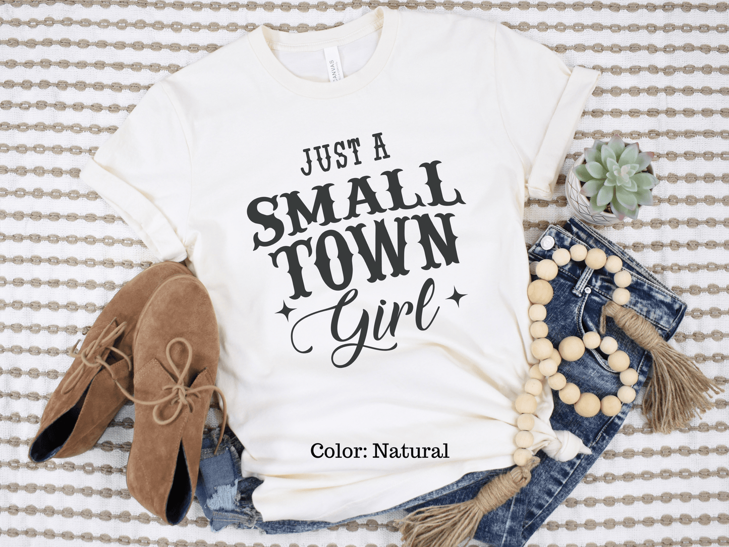Just a Small Town Girl Tee