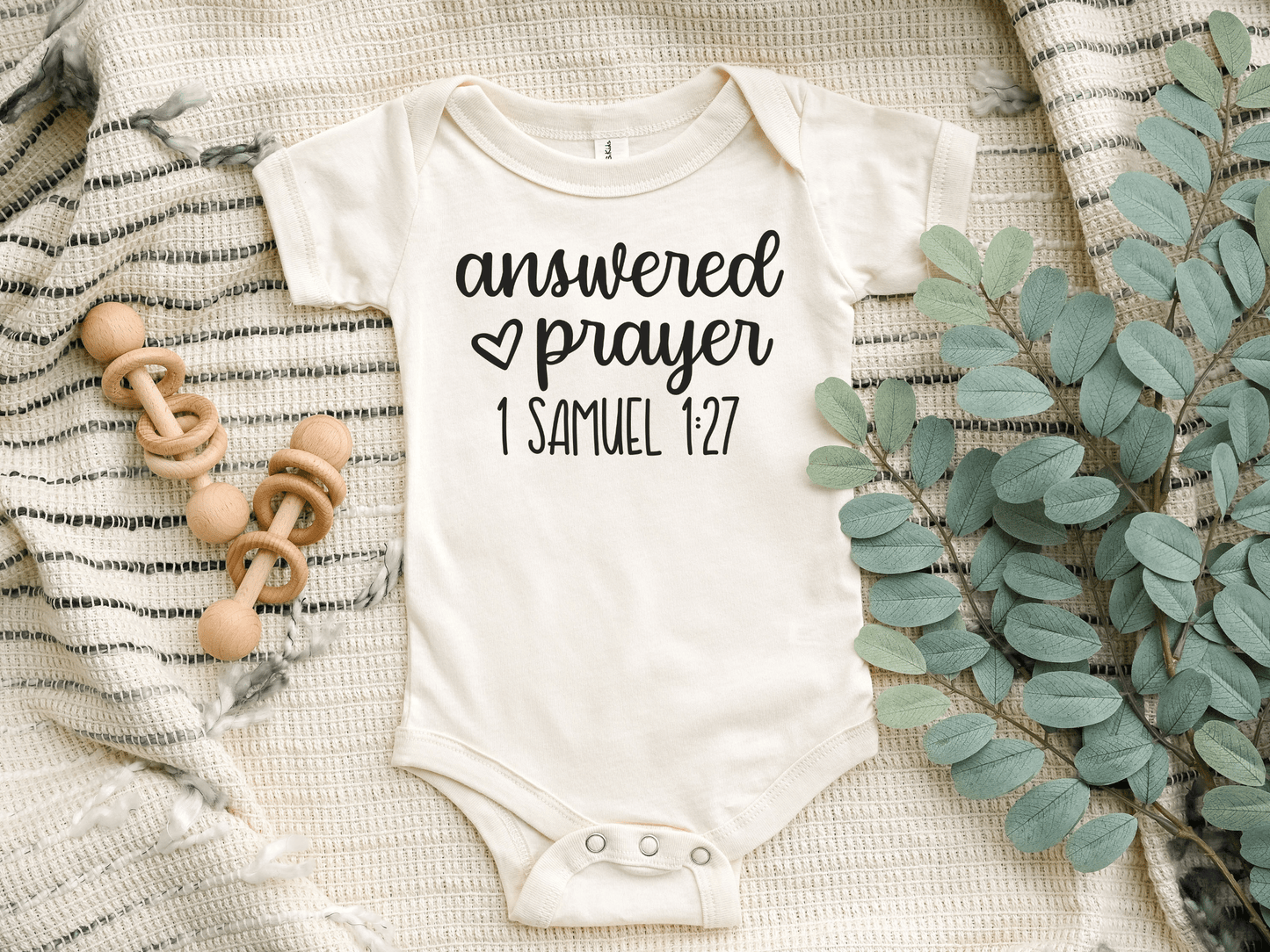 Answered Prayers Baby Bodysuit