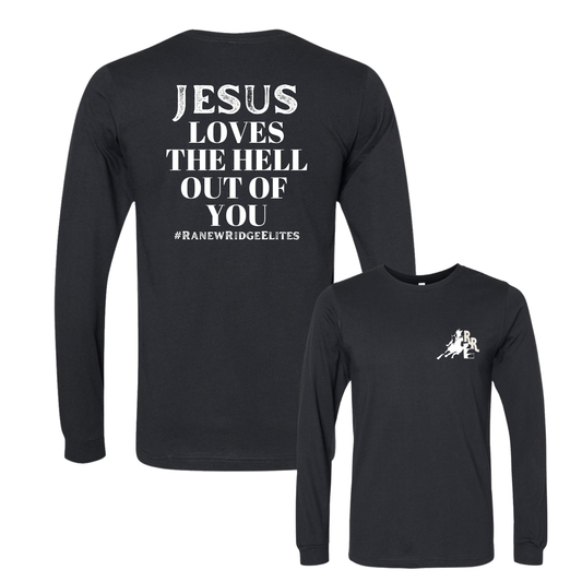 Ranew Ridge Elites Jesus Loves Long Sleeve Shirt