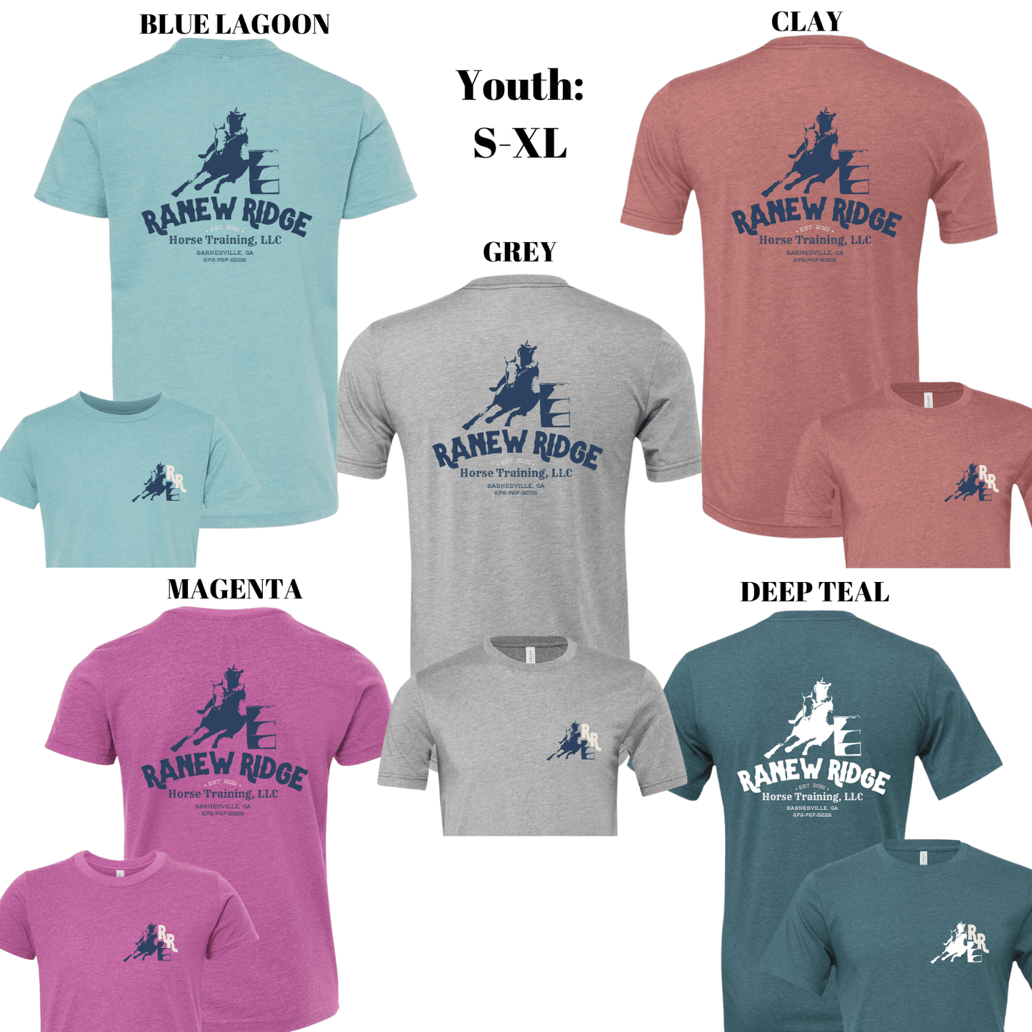 Ranew Ridge Horse Training, LLC T-Shirts