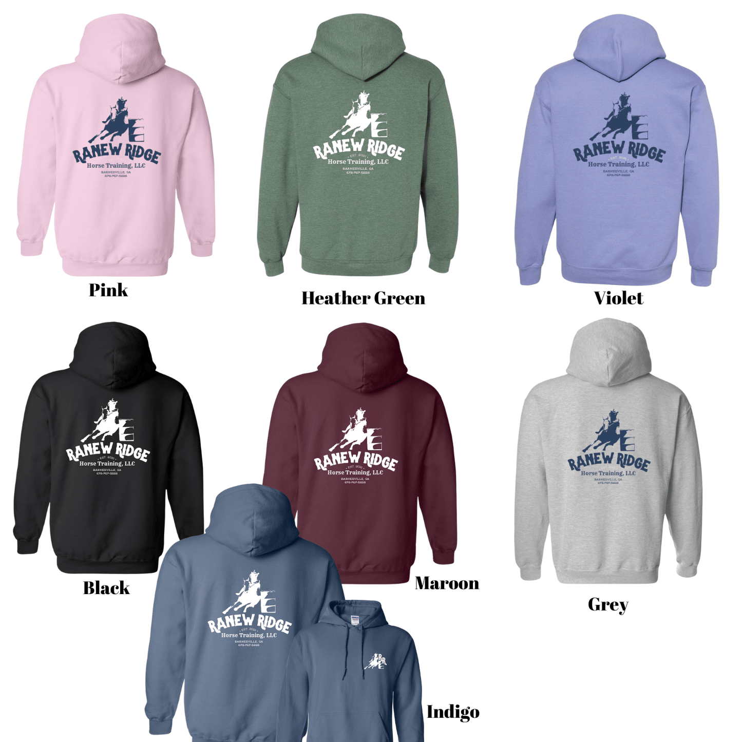 Ranew Ridge Horse Training Hoodie