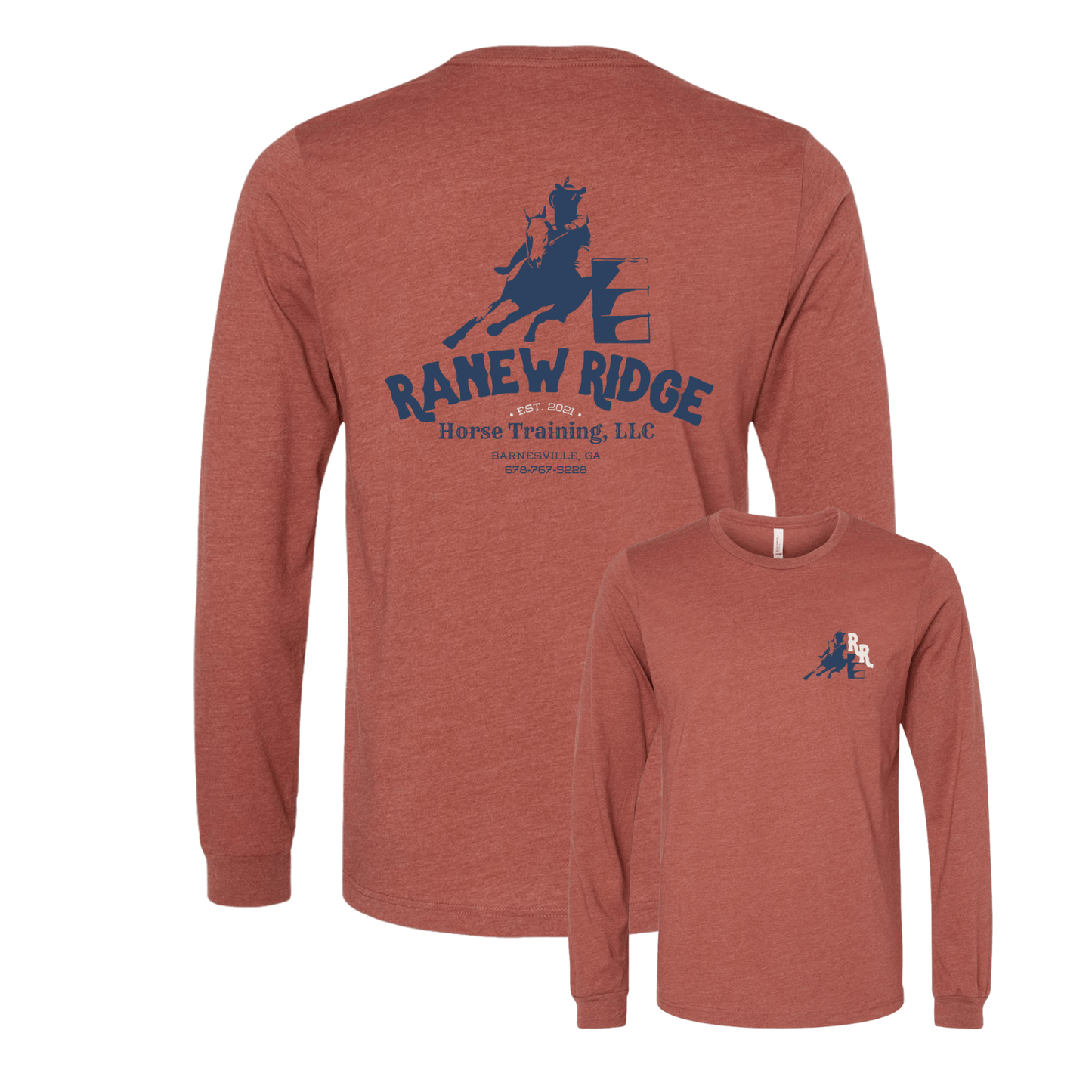 Ranew Ridge Horse Training Long Sleeve T-Shirt