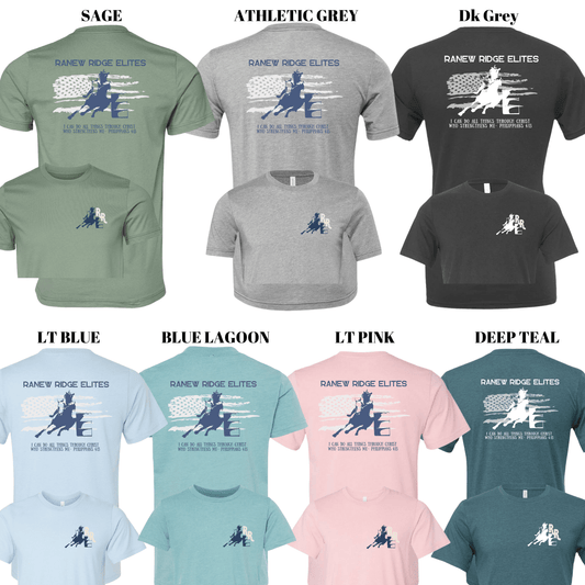 Ranew Ridge Elites T-Shirt- Grey Flag
