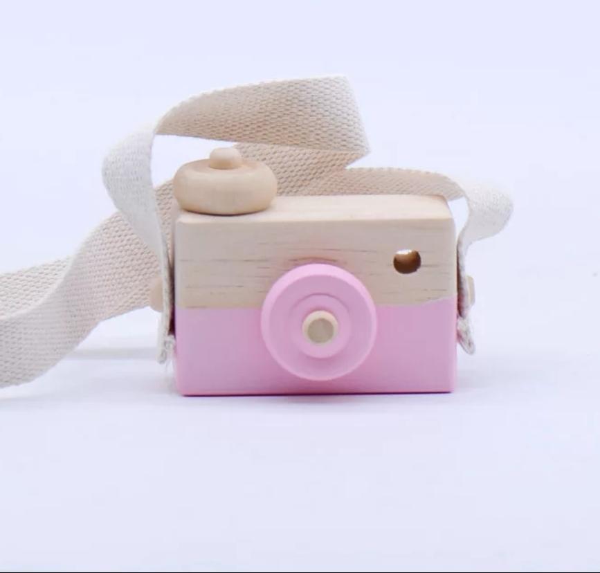 Wooden Play Camera