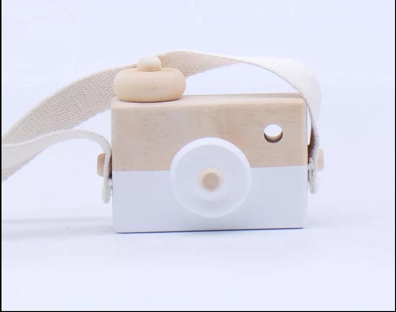 Wooden Play Camera