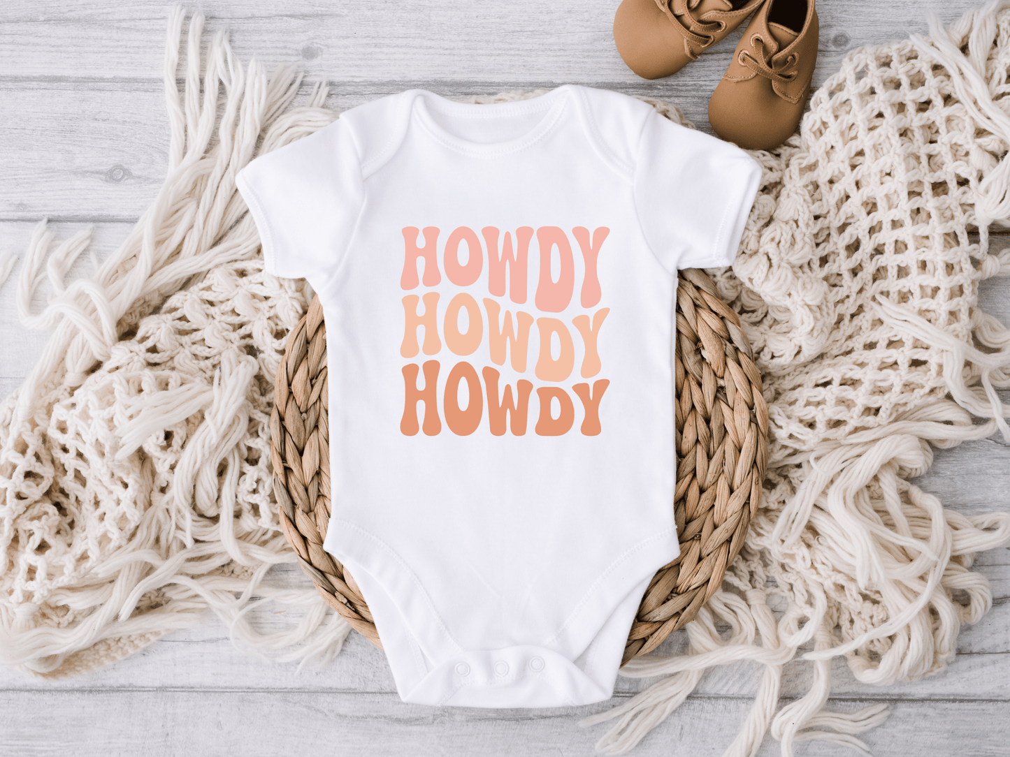 Howdy Baby Bodysuit