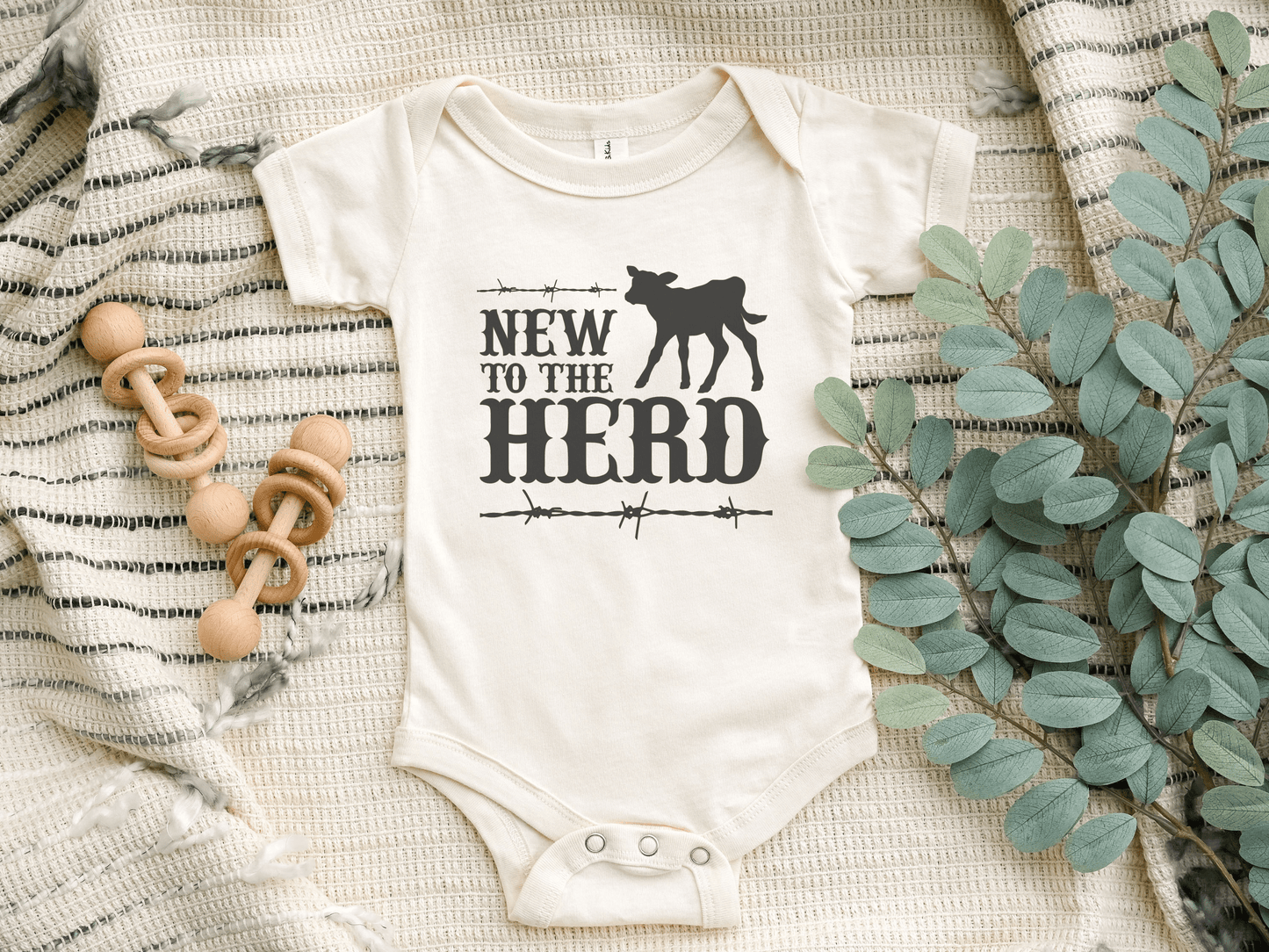 New to the Herd Baby Bodysuit